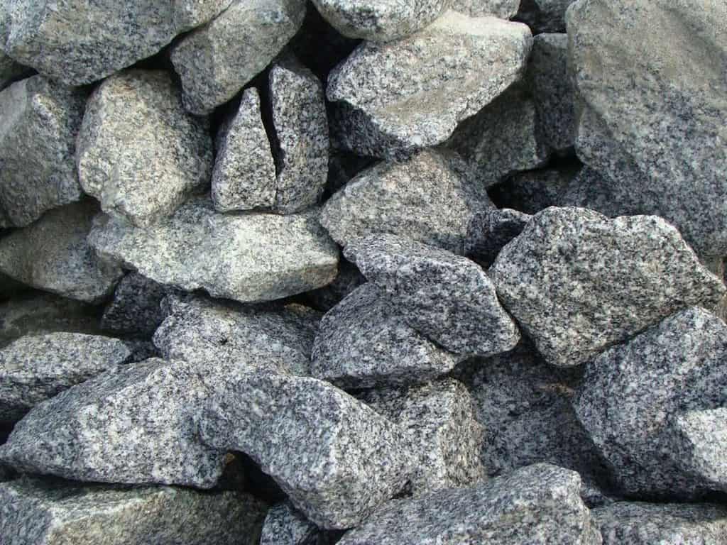 Gabionensteine Granit grau